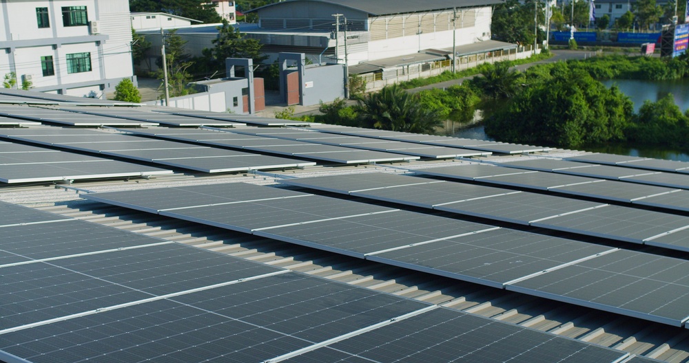 การติดตั้ง Solar Rooftop โรงงาน 